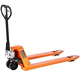 VEVOR Pallet Jack, 3T Load Capacity, Manual Pallet Truck with 122L x 68.6W cm Forks for Material Handling, 85-180 mm Fork Lift Height Range, Suitable for Warehouse, Supermarket, Manufacturing