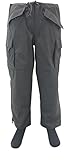 Army/Police Wet Weather Goretex Over Trousers, Waterproof Combat Pants, Military (UK, Waist, 38, Regular, Regular, Black)