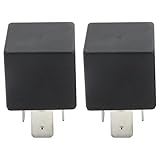 Hoypeyfiy 2Pack 4 Pin Relays, Multipurpose Relay, 12V 70A Automotive Relay Replacement for Ford Mondeo Fiesta Focus Ka Transit Kuga Explorer C-Max B-Max S-Max Galaxy 5M5T14B192EA