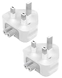 UK AC Adapter Wall Plug Power Travel Charger Adapter for Apple Macbooks Air Mac USB-C Power for Magsafe and Magsafe 2 Charger 10W 12W 3 Pins Standard Head Wall Plug