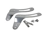 Highway Hawk Sissy Bar Brackets in Chrome Suitable for Suzuki C 800 Intruder - Suzuki VL 800 Volusia - Suzuki M 800 Intruder 523-1038/2038/3038/4038/6038