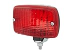 HELLA 2NE 002 985-001 Rear Fog Light - Halogen - 12V - mounting - Lens Colour: Red - Plug: Blade Terminal - left/Rear/right