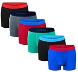 Bonjour® Boys Boxer Shorts (6 & 12 Pack) Designer Trunk Boxers Underwear (5 yrs - 13 yrs) ((Six Pack Assorted), 7-8 yrs)