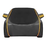 Full Car Cover For Rolls-Royce Corniche 1971-1976 Car Cover,Outdoor Protective Breathable Waterproof Covers Suitable For All Seasons Right Zipper With Extended Reflective Strips