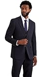 Burton Mens Essential Tailored Suit Jacket, Navy, 38 Short