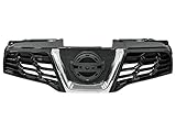 TVP Trade Vehicle Parts.co.uk Compatible With Front Main Grille With Chrome Trim For Nissan Qashqai 2010-2014