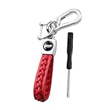 Car Key Rings,For Alfa Romeo GT Q2 Romeo 147 156 159 Detachable Rotatable Anti Lost Keychain Car Key chain for Men and Women,Car Chain Ring Clip Accessories,S-A