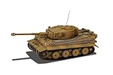Corgi Diecast Tank - CC60516 Panzerkampfwagen VI Tiger Ausf E - Tiger 131 - German Military Metal Tank Toy Detailed Armored Vehicle - Die Cast World War II Models for Adults, Brown