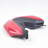 Red Rear Tail Solo Seat Cover Panel Fairing, for Hypermotard 950 - Motorcycle Pillion Cowl - Direct Replacement Bodywork, ABS