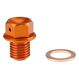 Briny River Magnetic Oil Sump Drain Plug Compatible with KTM EXCF EXC SX XC XCF 125 150 250 300 350 450