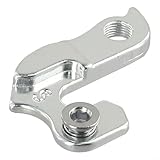 Zilimontt Rear Derailleur Hanger Tail Hook Aluminium Alloy Frame Bracket Dropout with Screws for Jamis For Bike Cycling Replacement Accessory, Long lasting Silver Gear