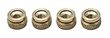 SPARK PLUG WIRES VINTAGE LOOK BRASS THUMB NUTS M4 - Set of 4