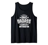 One Badass Leaflet Distributor Work Tank Top
