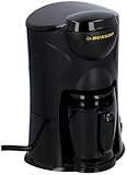 Dunlop - 1 cup coffee machine 170 W permanent filter Ideal travel coffee machine Connection to cigarette lighter for cars, trucks, motorhomes with on/off switch (12 V)