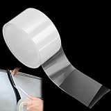 Car Sill Protector Strips Clear Tape 7cmx5m - Protective Tape for Car Door Edge & Frame - Anti-Scratch, Anti-Collision Transparent Film