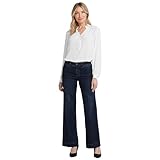 NYDJ Women's Teresa Trouser Jeans, Burbank Wash, 10