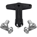 ROBUST Alloy Wheel Centre Cap Screws Bolts Key for Renault, Espace, Megane, Scenic, Clio, Laguna, Modus, Twingo, Logan, Sandero