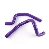 LUXERAD Silicone Radiator Coolant Hose Kit for 1984 1985 1986 1987 1988 1989 Toyota MR2 MK1 AW11 4AGE 1.6 (Purple)