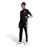 adidas Women's ESSENTIALS 3-STRIPES TRACKSUIT, Black, M