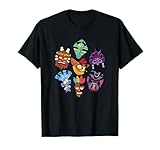 Crash Team Rumble Vintage Crash & Relic Icon Jumble T-Shirt