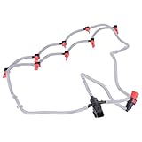 Fuel Injector Leak off Return Pipe 1423955 Compatible for Land Rover Range Rover Sport Fuel Injector Leak Off Pipe Fuel Injector Overflow Return Leak off Pipe Hose Fuel Return Pipe