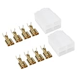 Be In Your Mind 2Pcs 4Pin Connector Plug with Terminal 3TJ-81890-02 47X-81960-A3 Compatible with YAMAHA FZR 600 RD 350 500 XJ