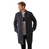 Burton Mens Classic Trench Coat (XL) (Navy)