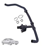 Getfarway C2S43430 Radiator Top Hose With Thermostat Petrol Compatible with Jaguar X-Type 2002 2003 2004 2005 2006 2007 2008