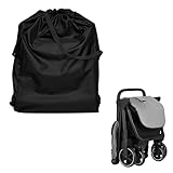Grosion 1PCS Travel Stroller Bag for Airplane, Waterproof Durable Stroller Travel Bag,Pushchair Cover Storage Bag for Baby Child Kids,for Transport and Home Storage