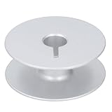 Cocoarm Stainless Steel Jumbo Bobbin, Heavy Duty Metal Bobbin Sewing Machine Bobbin 26mm with Cylindrical Lock Core for Durkopp 767 867 868