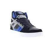Osiris Men's Clone Skate Shoe, Black/Blue/Grey, 10 UK