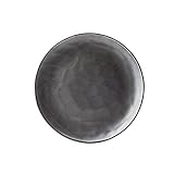 Utopia CT6887-000000-B01006 Apollo Pewter Plate, 21.5cm, Pack of 6