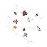 Fizz Creations Gruffalo String Lights. USB Powered 1 Meter Cord Includes Wooden Gruffalo Characters & 10 LED Lights. Officially Licensed Gruffalo Merchandise from