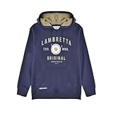 Lambretta Mens Og Hooded Sweatshirt Navy M