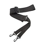 Planet Waves D'Addario Accessories Banjo Strap with Clips - Strap for Banjo - Banjo Accessories - Nylon - Black