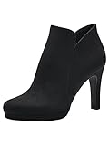 Tamaris Women's 1-1-25316-41 Heeled Ankle Boots, Black, 6.5 UK