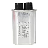 CENPEK Microwave Oven High Voltage Capacitor 2100 VAC 1.00 MFD uF Universal Compatible and Replace for Media Hair Amana Kenmore Mayta and Whirlpolo