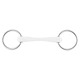 Herm Sprenger Nathe Standard Bit 20mm Loose Ring Snaffle White