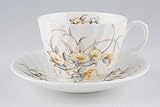 Aynsley English Bone China JUST Orchids Tea Cup & Saucer (2nd Quality Seconds)