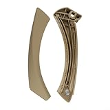 MeevrgR Interior Door Handle Beige ABS Material Sleek Design for BMW E90 E91 E92 3 Series 2004-2012 Front Rear Doors 316i 318d 318i 320d 320i 323i 325i 325xi 328i 328xi 330i 335d 335i 335xi
