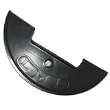 AEspares Compatible with Vespa PX LML Star Stella Black Spare Wheel Cover