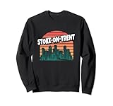 Stoke-on-Trent Retro UK Vintage England Traveling Traveler Sweatshirt