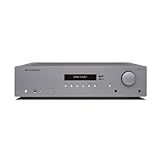 Cambridge Audio AXR100D - 100 Watt Separate HiFi Stereo Reciever Featuring Built-In Phono Stage DAB/FM Radio and Bluetooth 5.0 - Lunar Grey