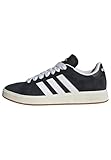 adidas Men's Grand Court Base 00s Shoes, Core Black/Cloud White/Gum, 10 UK