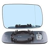 XYZ Parts Wing Door Mirror Glass Heated Aspherical Wide Angle Compatible with BMW 7 Series E65 Saloon 2001-2009 Drivers Side Right Hand UK Replacement