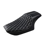 Motorbike Seat Saddle Pillion Motorcycle Leather Two Up Driver Front Rear Passenger Seat For H&arley Sportster XL Iron 883 1200 48 Forty-eight 2004-2016