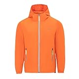 Donnay Mens Lightwght Jacket Long Sleeve Water Resistant Orange L