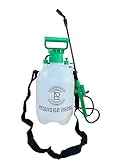 REQUISITE NEEDS Pump Action Pressure Spray Garden sprayer with plastic lance & carry strap pressure sprayer, weed killer sprayer pump fertilizer, pesticides, fungicides, and cleaning (5L Spray Bottle)