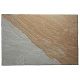 The Stonemart Indian York Riven Sandstone Paving Slabs 600x900mm – Full Pack (33 Slabs), Durable Natural Stone Tiles for Outdoor Flooring & Pathways