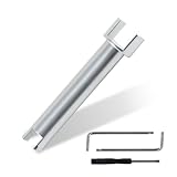 Alumiunm Alloy Controller Rotary Button Switch, Command Control Knob Shaft Compatible with Mercedes-Benz Command Radio W204 S204 C204 W212 V212 W218 X218 X204 R172 C197 Replace#: 2048709958 1728701258